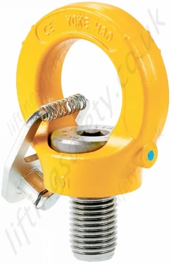 Yoke '291K' Metric Thread Swivel Lifting Eye, M10 to M48