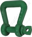 P 5461 Green Pin Web Sling Shackle