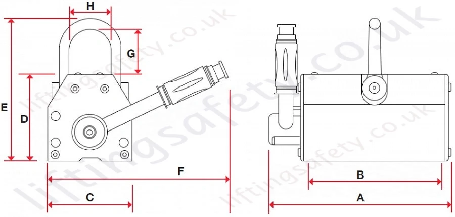 ULE Magnet Dimensions