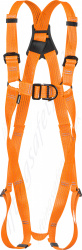 Ridgegear "RGH2 Glow" High Visibility Two Point Fall Arrest Harness with Front and Rear 'D' Ring to EN361
