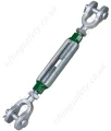 G6313 Green Pin Jaw & Jaw Turnbuckle Cp