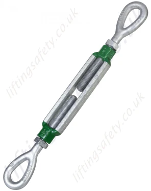 Green Pin G-6311 Eye & Eye Turnbuckles, WLL Range from 0.54 to 34.0 Tonne