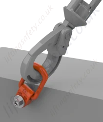 M12 Swivel Lifting Point In Use