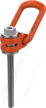 William Hackett Long Length Metric Thread Swivel Lifting Point 