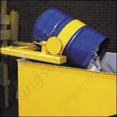 Fork Truck Mounted Drum Dumper Solution for Waste Removal / Transfer - 500kg