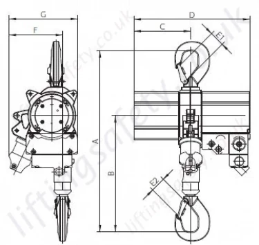 Jdn Profi Ti 1 Dimensional Drawing